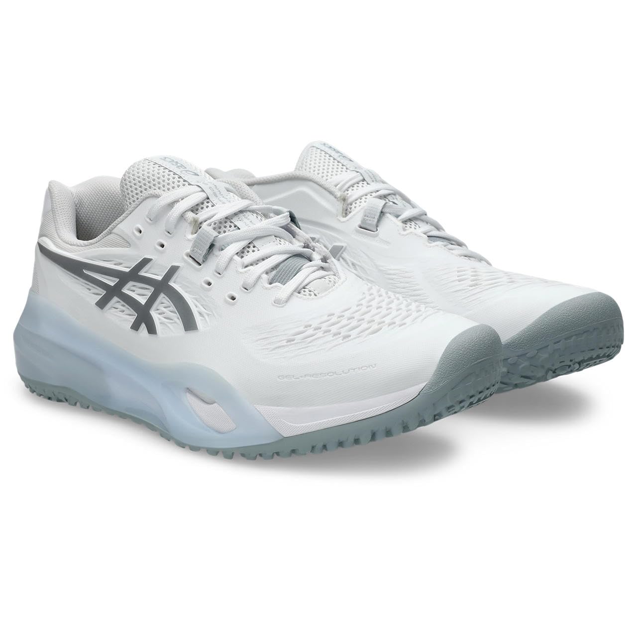 

Теннисные кроссовки X OC 1041A486 101 см 3E [Asics] GEL-RESOLUTION Мужские (Белый/чистое серебро) 28,0