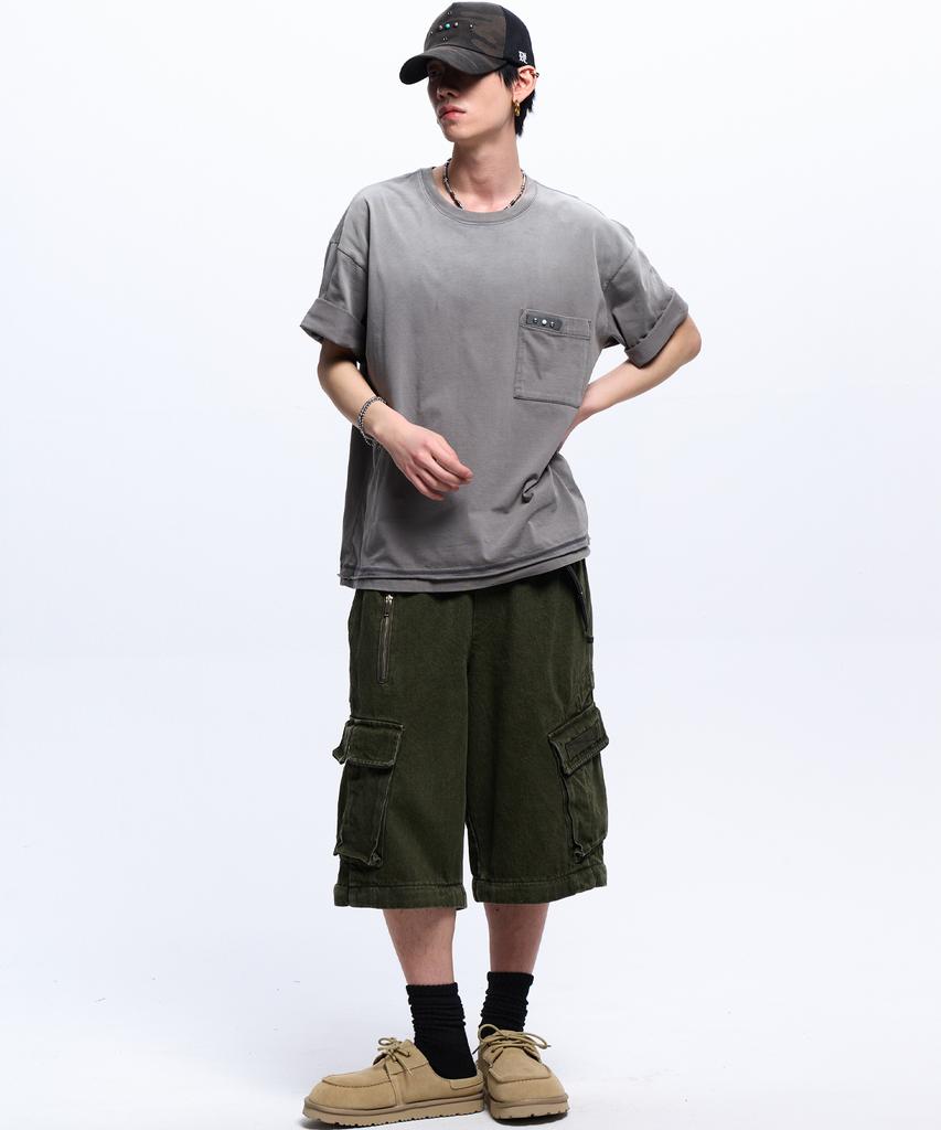 Aleseueseussi Convertible Carpenter Pants - Khaki