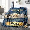 Aunt'S Seashell Blanket Love Personalized Name Blankets Soft And Comfortable Against The Skin Naps And The Office A Wonderful Gift For Friends Family