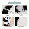 1pc Plush Panda Car Tissue Holder - Universal Fit & Easy Install | Soft Fabric Auto Organizer for SUV/Sedan