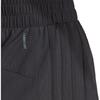 adidas Pacer Material Iteration Solid Color Logo Elastic Waist Sports Shorts Women Shorts Black IQ2634