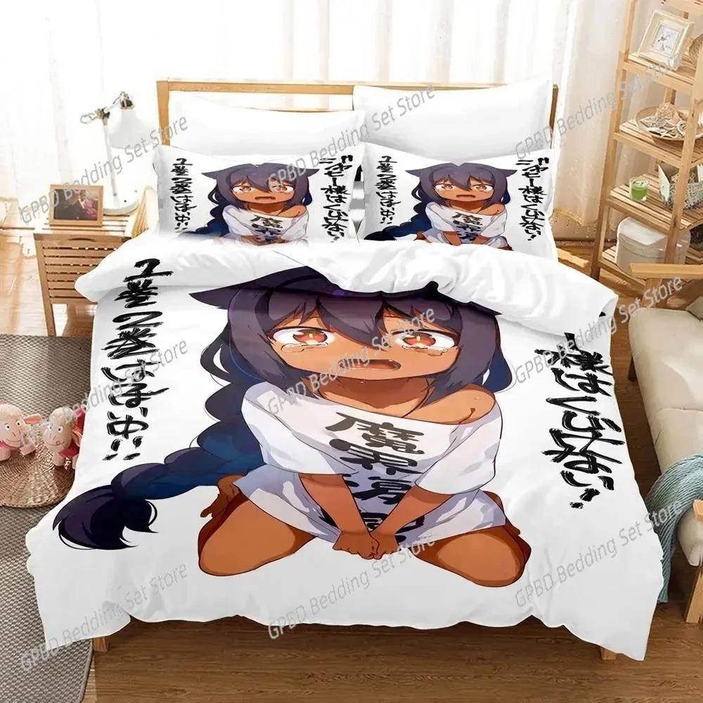 Anime Great Jahy Will Not Be Defeate 3D NEW Duvet Cover Pillowcase Bedding Set Adult Boy Girl Bedroom Decoration Single Double