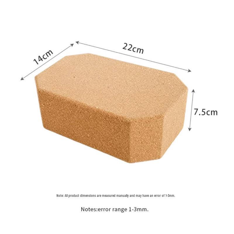 Octagonal Cork Yoga & Dance Brick