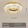 Luxury LED Crystal Ceiling Lamp for Living Room, Bedroom, and Corridor