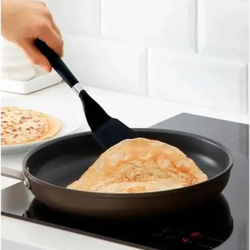 Leakproof Cooking Spatula Scraper Silicone Kitchen Spatula Durable Silicone Spatula Fried Fish