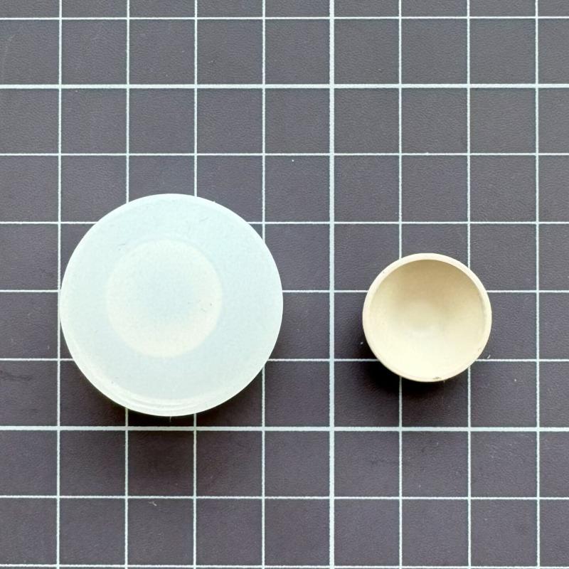 Miniature Food Play Retro Lace Plate/bowl Silicone Mold DIY Doll House Decoration Mini Food Placement Plate Making Tool