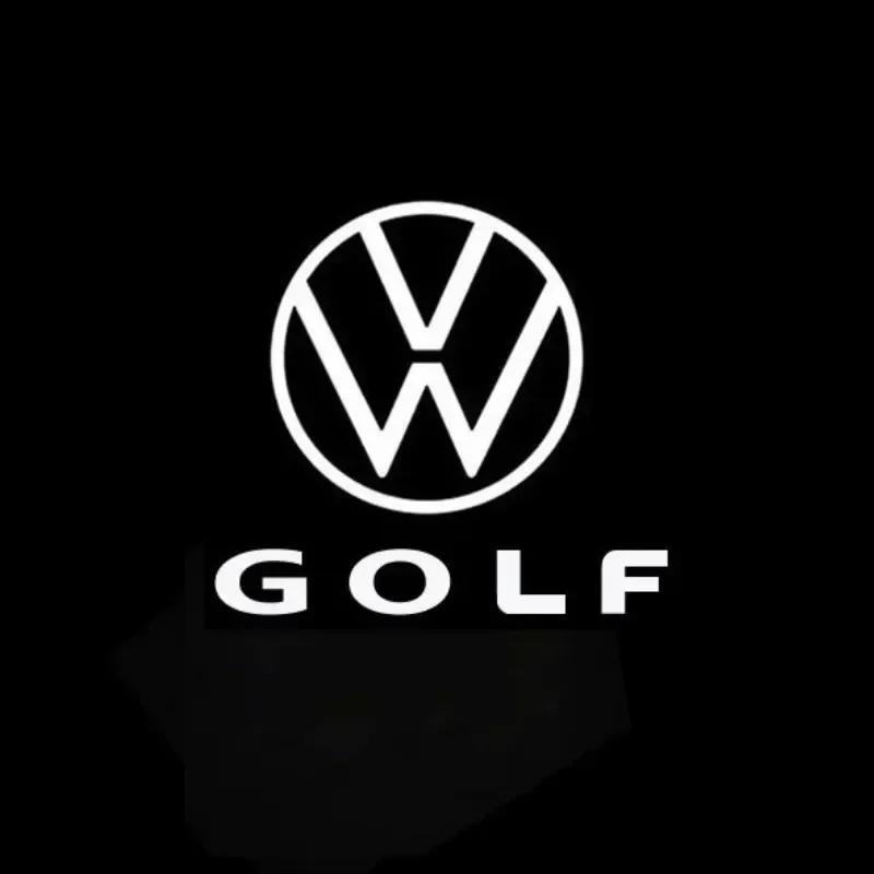 2PCS car LED logo door projection welcome light for VW R Golf 5 6 7 GTI GTD GTE 7N Touareg CC Passat B6 B7 B8 B9 C6 C7 C8 Tiguan