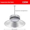 100W/150W/200W/250W/300W Led Finned Industrial Mining Light Energy-saving High Brightness Warehouse Lighting Lamp Factory Waterproof Pendant Lamp