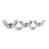 M6 10pcs/lot  Butterfly Wing Nuts  Stainless Steel/ Zinc Plated  Wing Nuts Hand Tighten Nut DIN315