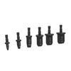 6Pcs Hex Shank Copper Tube Expander Pipe Swage Drill Bit  HVAC System Installation & Repair