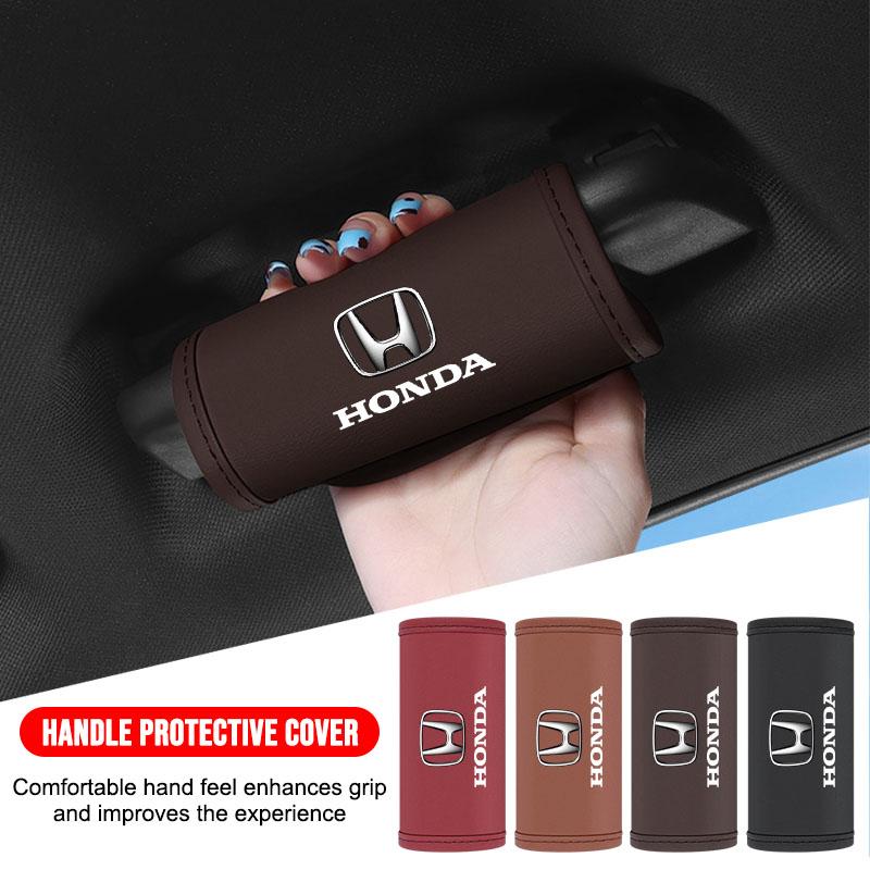 Car Interior Roof Handle Protection Cover Auto Door Pull Hand Brake Handle For Honda Fit Mugen Insight Type VTEC Vezel SiPilot Fit XRV CRV HRV Dio