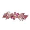 Fashion Women Rhinestone Hair Clip Flower Barrettes Hairpin Spring Headwear