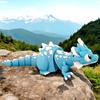 Figurine Frost Dragon Mobile Toy Cartoon 3D Printing Frost Dragon  Toy