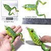 Frog Lure, Topwater Fishing Lures, Frog Lures for Bass Fishing, Top Water Frog Soft Swimbaits with Weedless Fishing Lures for Bass Trout Pike