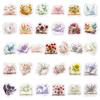 56 Books Books Floral Graffiti Stickers Car Trunk Scooter Decorative Stickers Waterproof