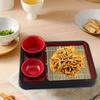 Multipurpose Soba Noodles Plate Sashimi Platter with Bamboos Mat Food Snacks Dishes Serving Platters Easy To Clean
