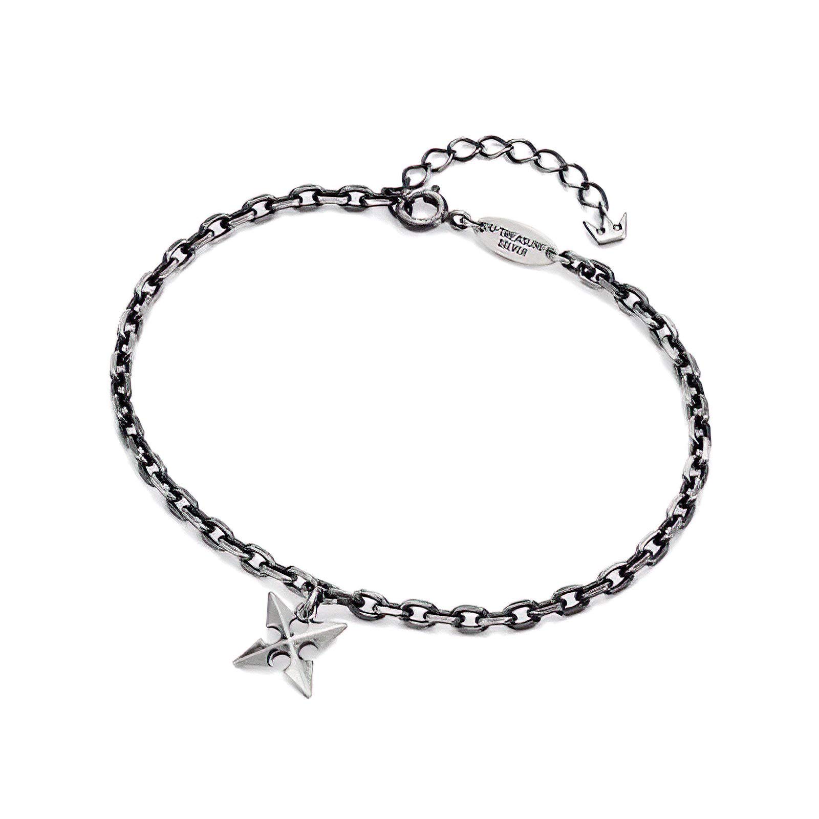

Kingdom Hearts Goods Bracelet Silver Accessories Jewelry Gift [U-Treasure] Bracelet/Roxas/Icon BrDKH-605-SV925