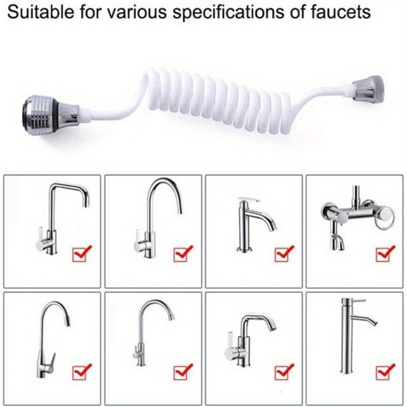 Kitchen Home 360 Degree Rotate Dual Use Diffuser Faucet Swivel End Faucet Nozzle Water Saving Tap