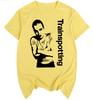 Summer Pure Cotton Printed Tshirt Suitable For Both Unisex And Unisex Fashionable And Versatile Breathable Street Wear