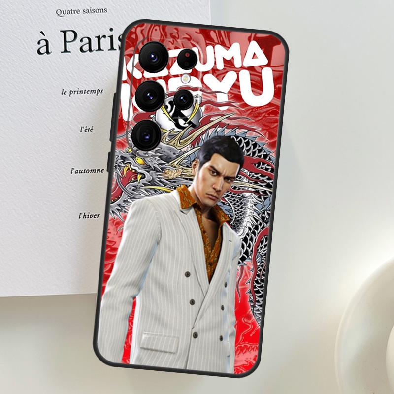 Yakuza 0 Game Case For Samsung Galaxy S26 Ultra S25 S24 S23 S21 S22 Ultra S10 S20 Plus S25 FE Phone Cover