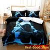 Set Biancheria da Letto Duo Rap PNL Stampato in 3D Set Letto Stampato con Federa Copripiumino Morbido Singolo Matrimoniale Queen Super King Size Ragazzi Adulti