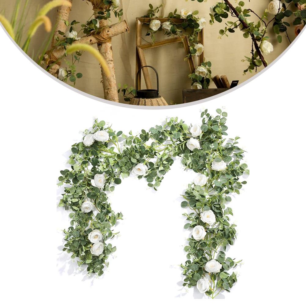 Artificial Flower Arrangements Artificial Eucalyptus Flower Garland Artificial Plant Charming Addition To Decor