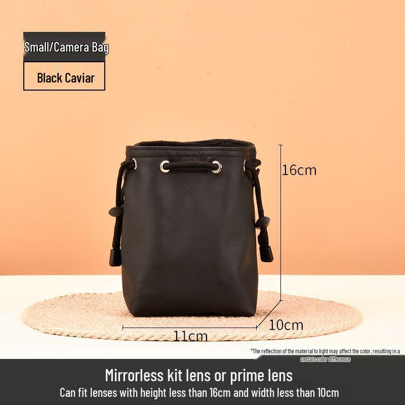 

Легкий защитный мешок на шнурке для беззеркальных камер Canon, Sony и Fujifilm Small 11x10x16CM with Strap