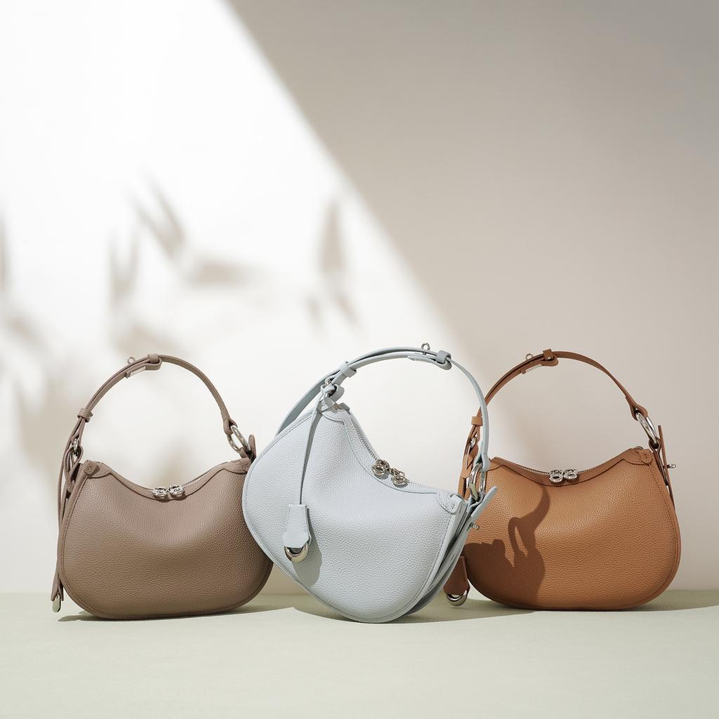 Handbag Women's New Simple Shoulder Bag High-end Niche Design Messenger Bag Women's Large Capacity