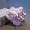 2025 Spring New Girls Sports Shoes Girls Shoes Soft Sole Non-slip Princess Shoes New Running Shoes Baby Shoes