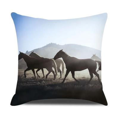 Heimdeko Schlafzimmer Kissenbezug Pferdedruck Bauernhaus Tier Kissenbezug Kissen