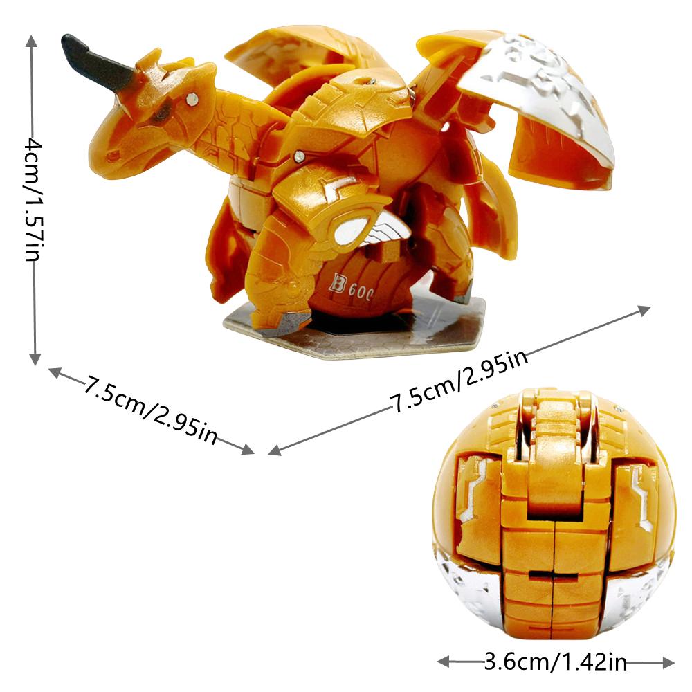 Holy Light Tianma 3.6cm Deformed Egg Hyper Dragonoid Battle GameToy