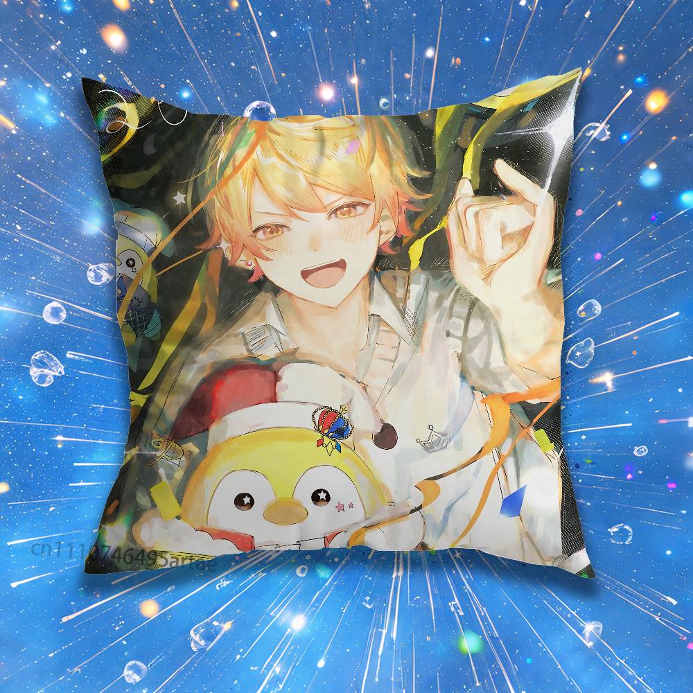 Tenma Tsukasa PProject SEKAI Pillow for Sofa Seat Chair DecorativeModern Home Decor Print Throw Cushion