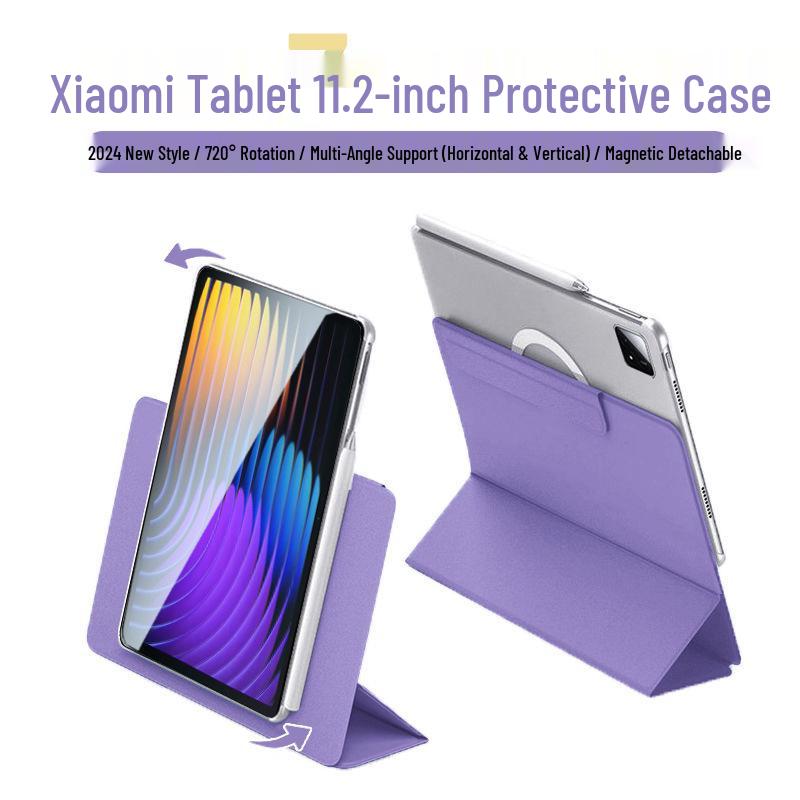 Xiaomi Tablet 7 Case: 11.2-inch Magnetic Detachable Hard Shell for 2025 6sPro Model