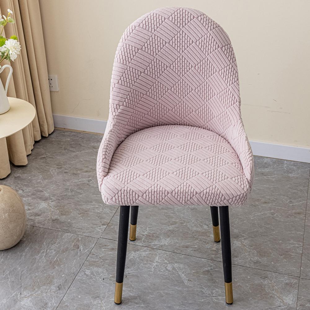 

Универсальные чехлы на стулья Полное покрытие Чехлы на обеденные стулья с подлокотниками PU кожа Эластичные для дома офиса 1pc