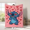 Couverture Dessin Animé Stitch Couverture Peluche Mignonne Stitch Couverture Quatre Saisons