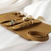 Portable Jewelry Organizer Roll Lightweight Jewelry Case Bag Packing Pouches for Necklaces  Women