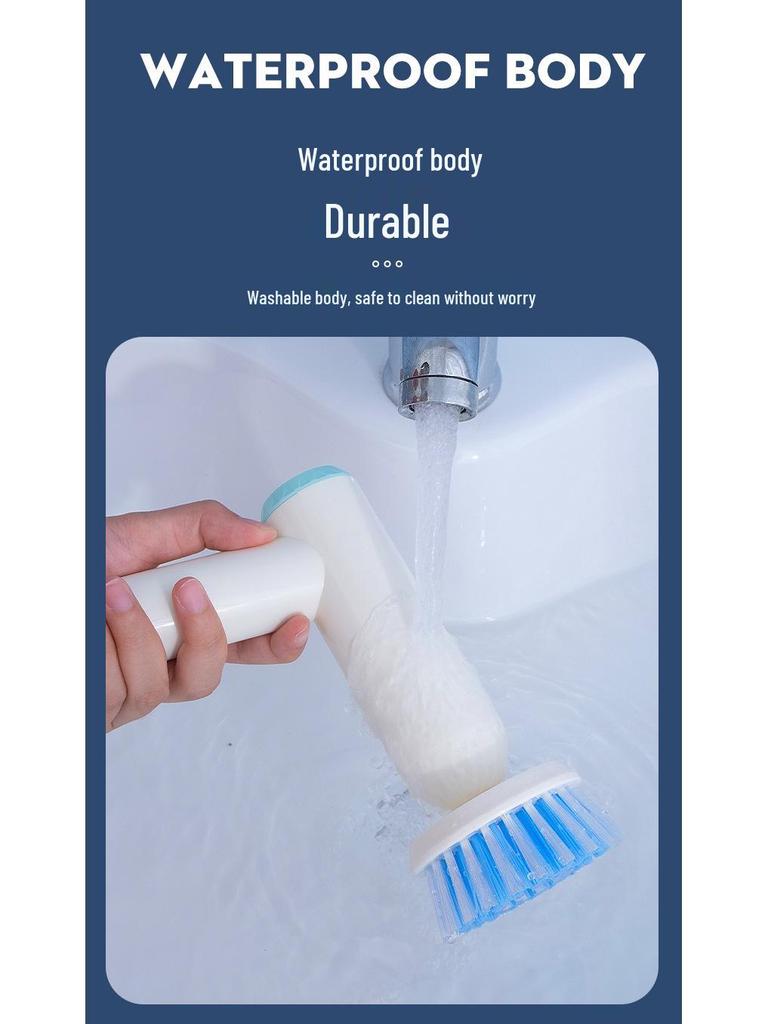 Multifunctional Electric Shoe Cleaning Brush with Soft Bristles for Safe, Automated Shoe Care