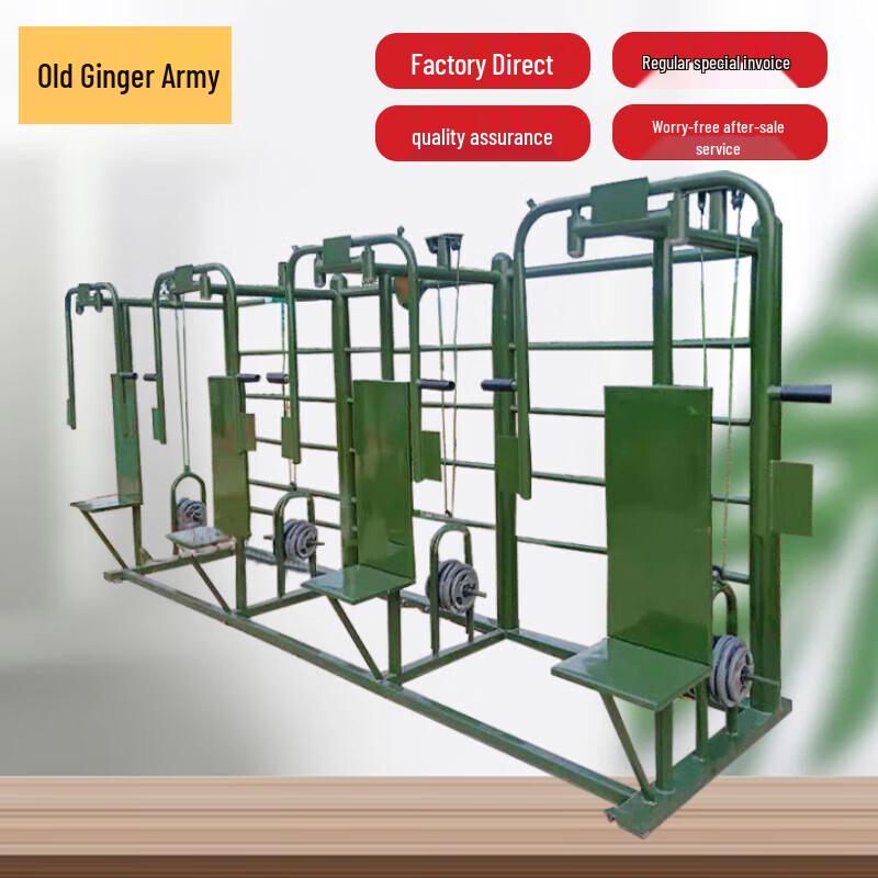 Outdoor Chest and Strength Training Machine