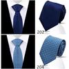 Men's High-Grade Black and Red Striped Silk Tie for Formal and Wedding Wear - 8CM