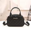 Fashion New Diamond Single Shoulder Women's Bag Solid Color Simple Temperament Small Bag Women's Bag Versatile Texture Shoulder Messenger Bag