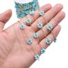 1 Meter Stainless Steel Daisy Flower Dainty Satellite Beaded Chains for DIY Jewelry Making Necklace Bracelet Anklets Supplies
