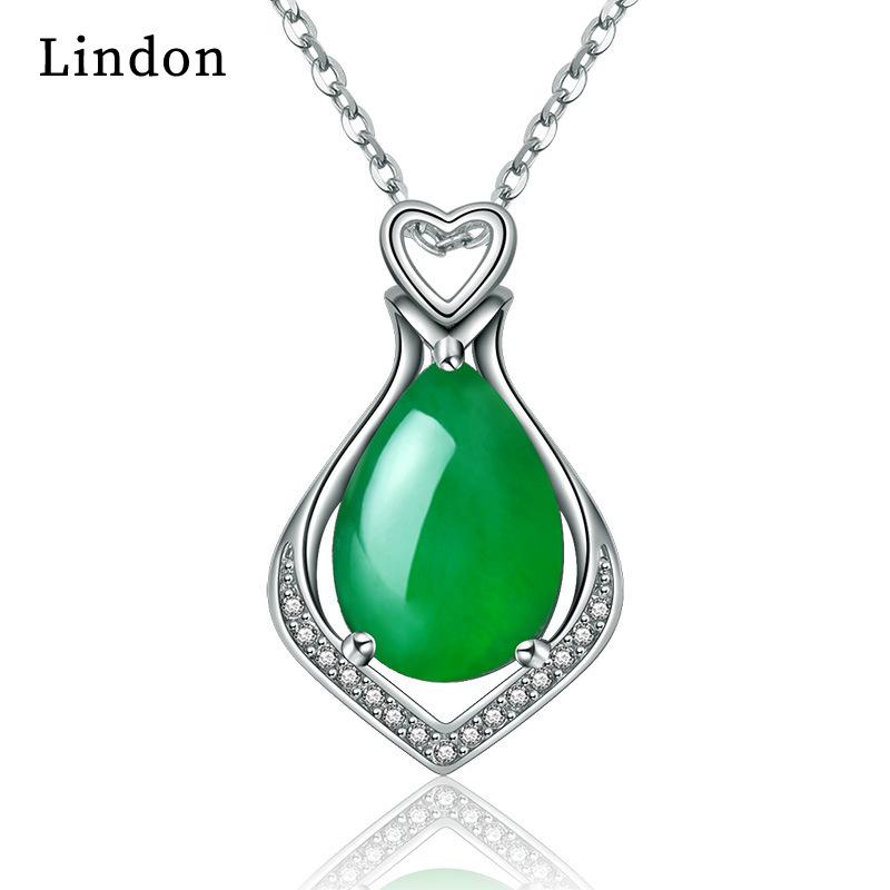 

Женское ожерелье Lindon, кулон из медного сплава, циркон, модный подарок