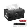 Multifunktionale Leder-Taschentuchbox Faltbare Taschentuchbox für das Auto für BMW X1 X3 X5 X4 X6 X7 G30 G20 G32 G11 G12 F40 F30 F20 F10 F34 F07