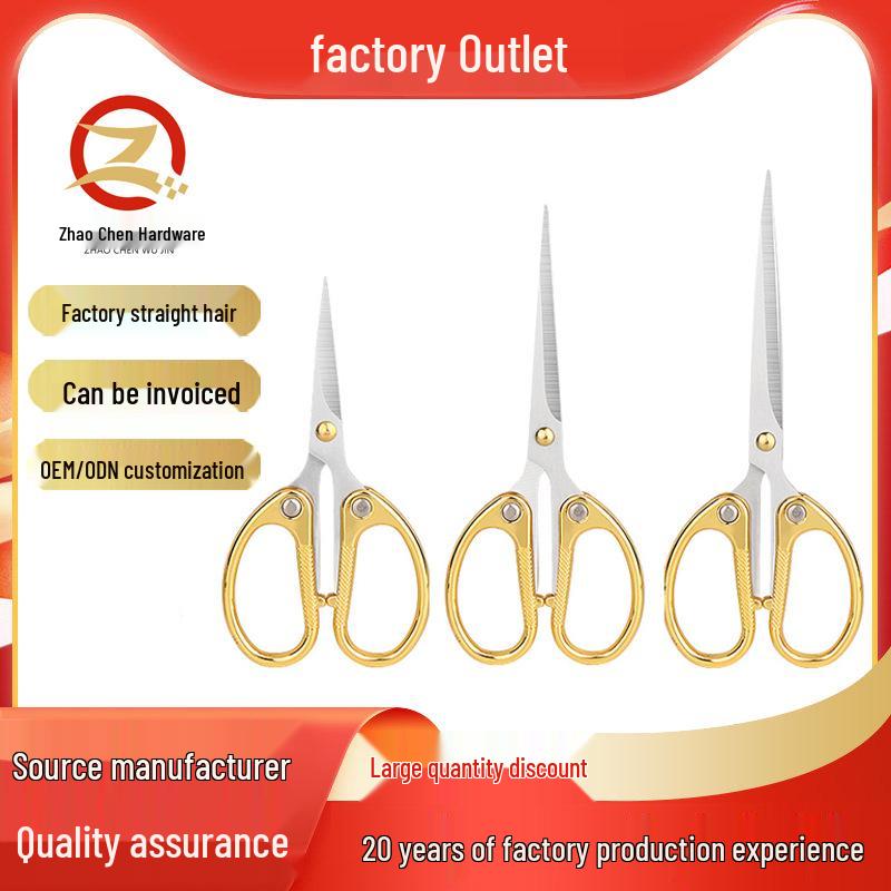 Zinc Alloy Mini Scissors: Stainless Steel, Pointed Embroidery & Thread Trimmer for Handcraft and Office Use