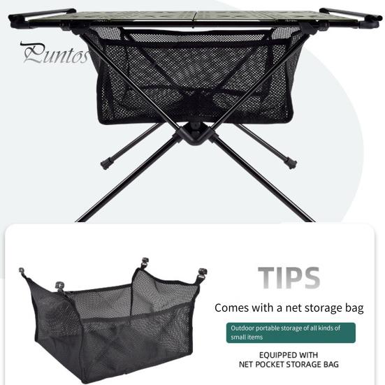 Aluminum Alloy Folding Table Barbecue Camping Table High Stability 20kg Load Capacity Multifunction Ultralight Portable Picnic BBQ Table