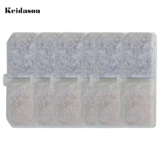 

6 шт., профессиональный экологически чистый полипропиленовый хлопок, диспенсер для воды, фильтр для предварительной очистки, поролоновая губка, принадлежности для фонтана для домашних животных