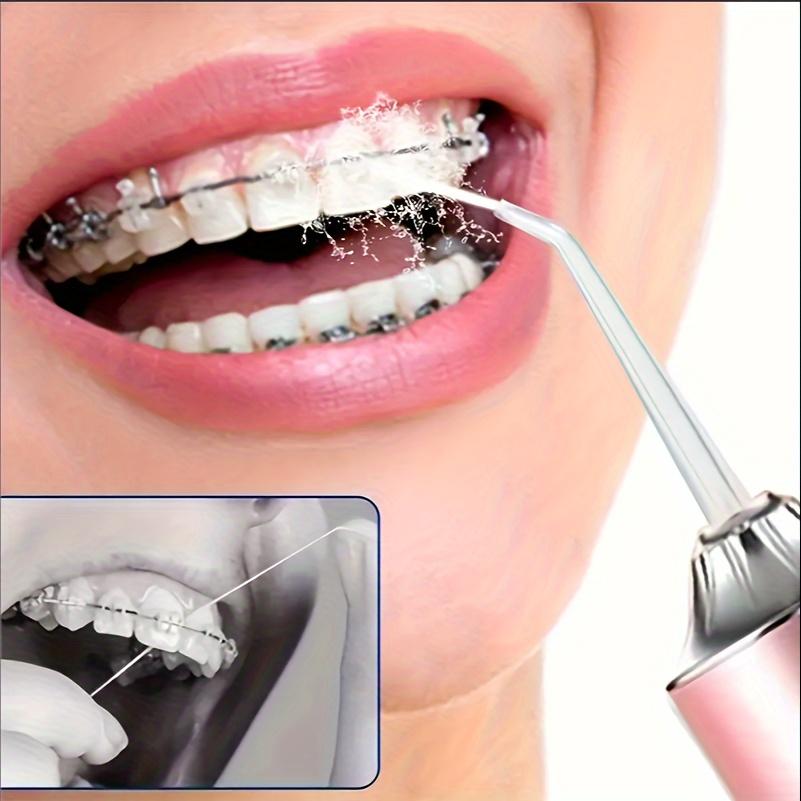Electric Water Flosser, Intelligent Chip For Precise Pressure Control, 360 Degree Rotatable Nozzle, Oral Irrigator For Deep Teeth And Gum Cleaning