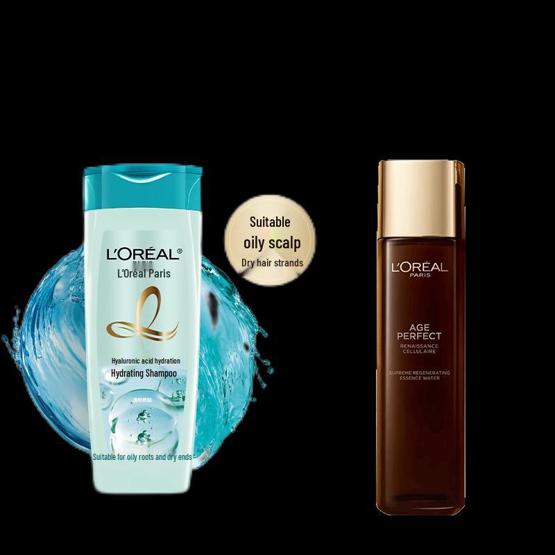 

L Oreal Hyaluronic Acid Shampoo & Truffle Repair Serum Set
