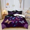 Kit 3D Digital Printing Three-Piece Set, Quilt Cover, Bed Sheet, Pillowcase
