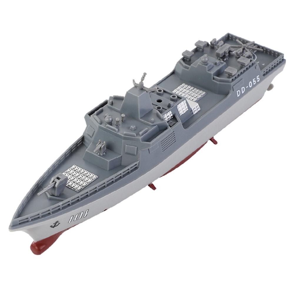 

777-583 Мини 2.4G Радиоуправляемая лодка Электрическая модель военной авиации Высокоскоростной пульт дистанционного управления Эсминец Игрушечная лодка Type A